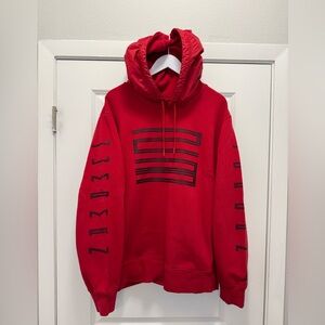 Air Jordan 11 XI Retro Large WinLike 96 Cherry Gym Red Hoodie